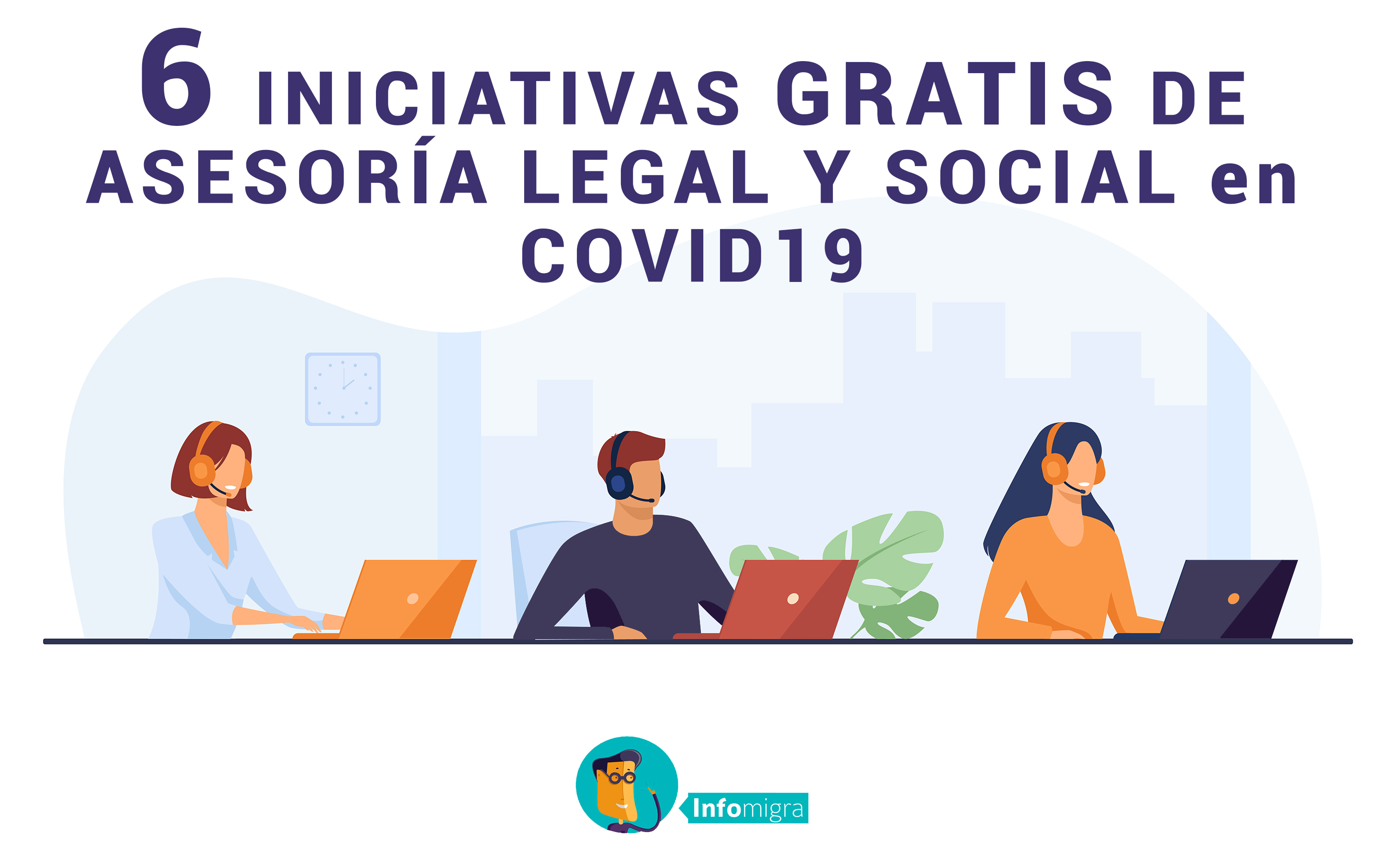 6 online gratis asesoría COVID19 Pandemia