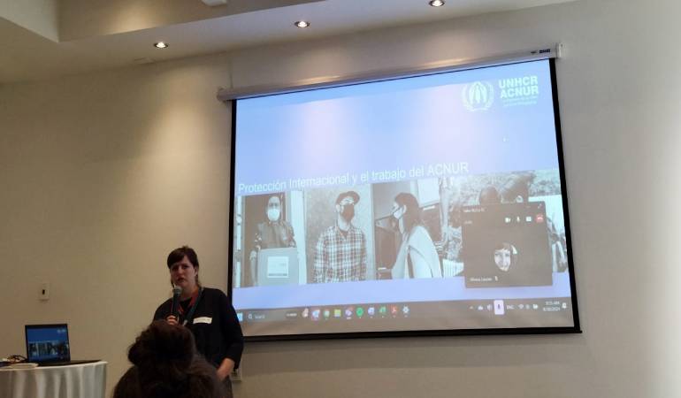 Asistimos al taller de ACNUR Chile dirigido a organizaciones de la sociedad civil