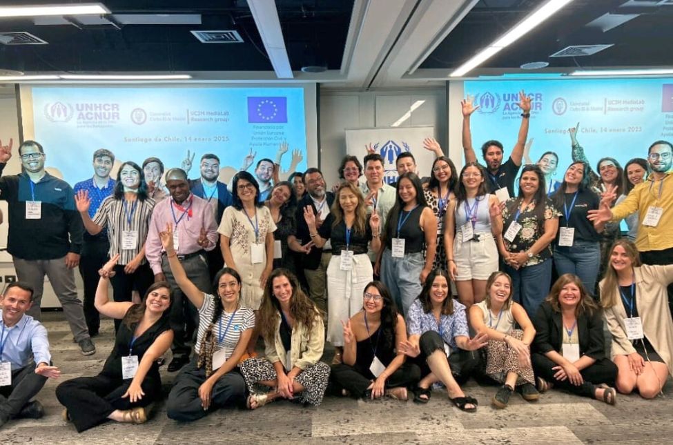 Participamos del taller de Comunicación Digital de la Univ. Carlos III de Madrid y ACNUR