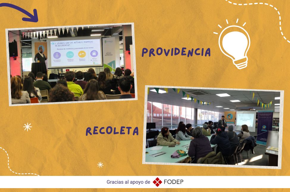 Capacitaciones FODEP Providencia Y Recoleta: Regularización Migratoria Y De Estudios Superiores En Chile Trabajadores/as Y Empleadores/as